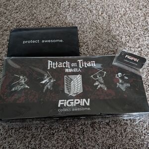 Attack On Titan Figpin Collection NWT